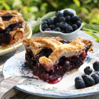 Blueberry pie