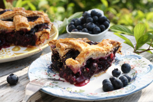 Blueberry pie