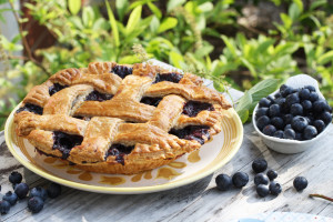 Blueberry pie