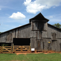 The barn.