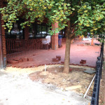 Hillsborough store patio renovation