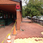 Hillsborough store patio