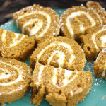 Pumpkin roulade