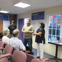 board members at fair