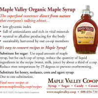 maple conversion recipe