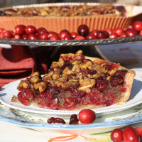 cranberry tart