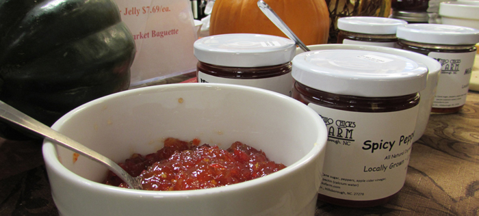 Two Chicks pepper jelly