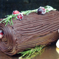 buche de noel cake