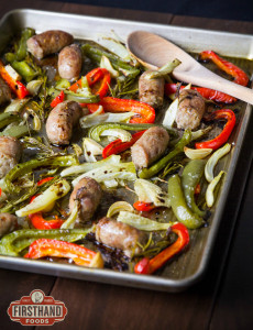 sausage with herbs
