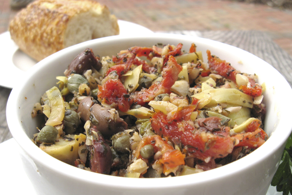 Olive caper tapenade