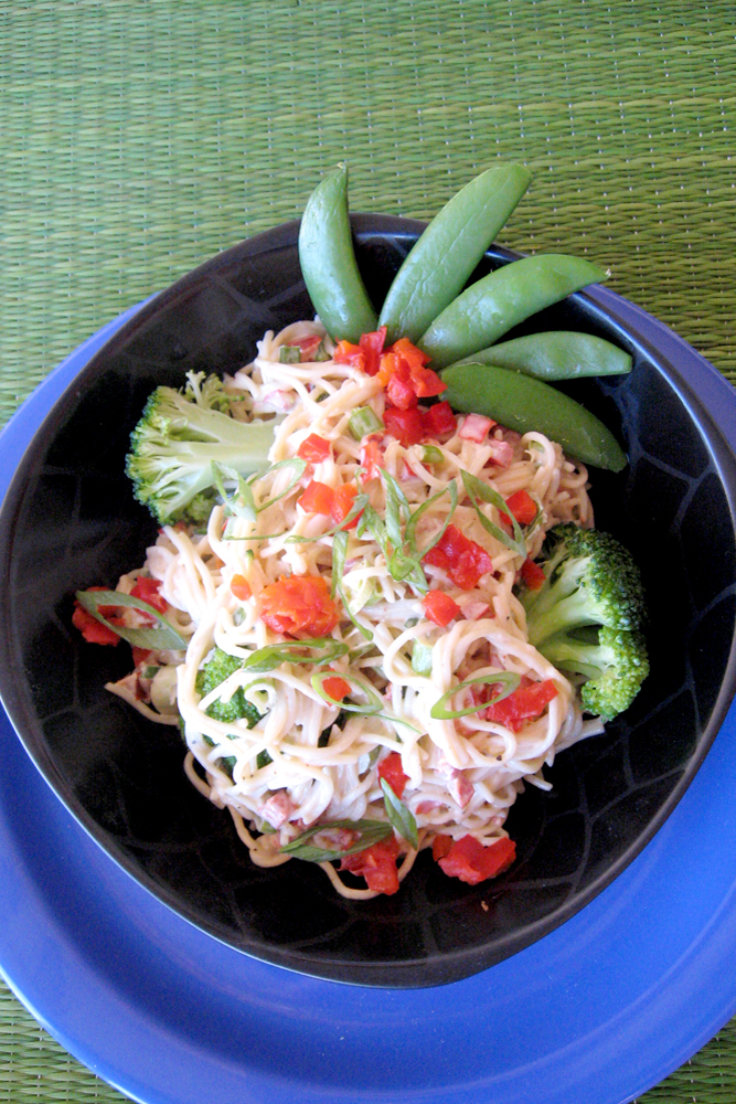 Spicy Szechuan noodles