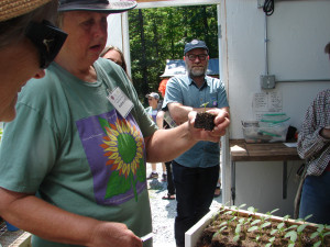 Audrey explains soil blocks