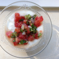 Yogurt with Salsa