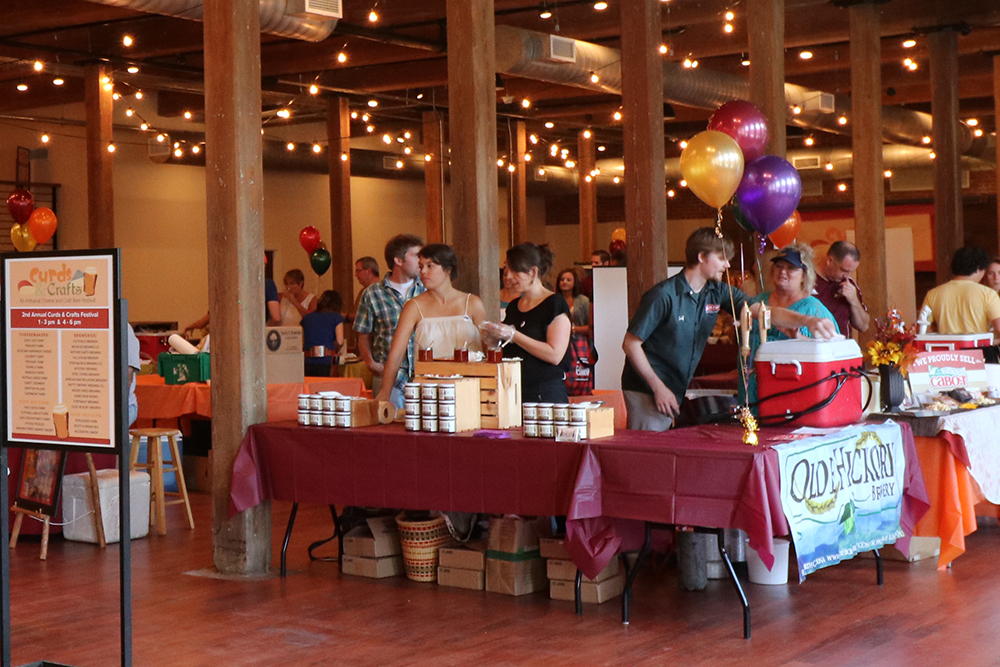Curds & Crafts event