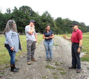 Bradley Mills talks to our staff