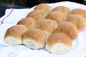 Our buttery soft dinner rolls