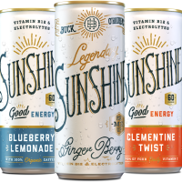 cans of sunshine beverage