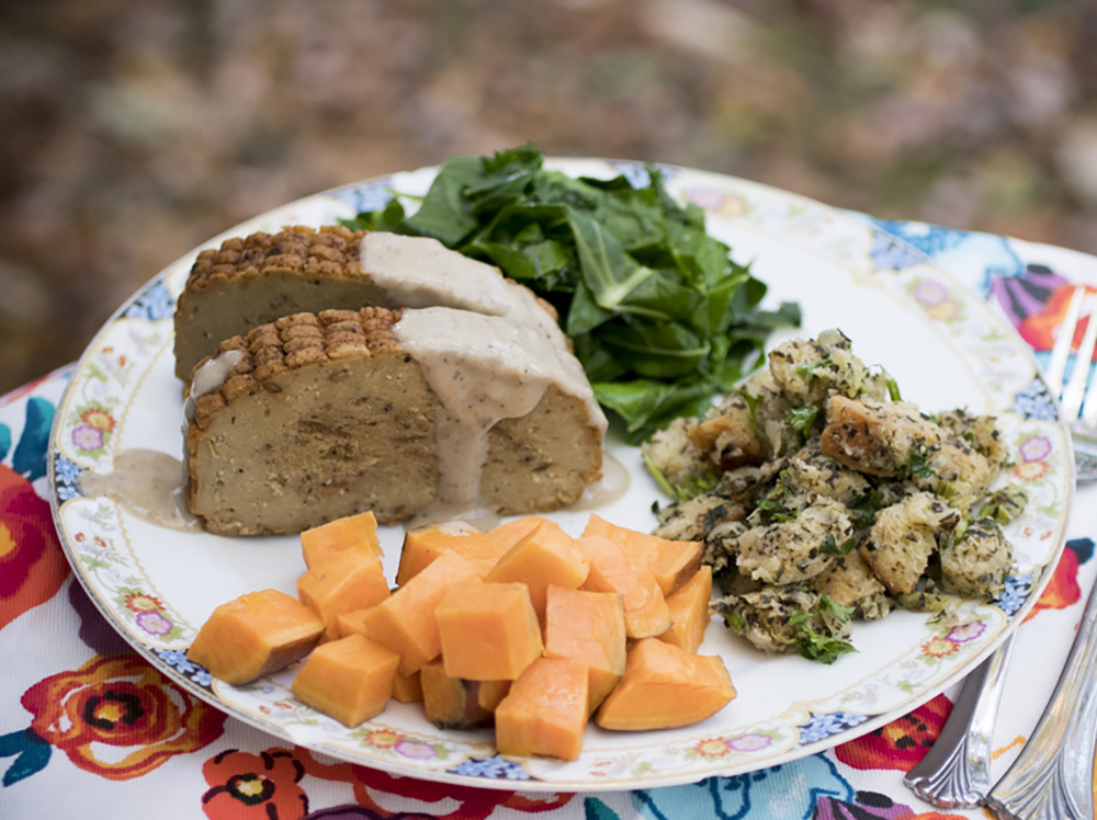 vegan holiday meal