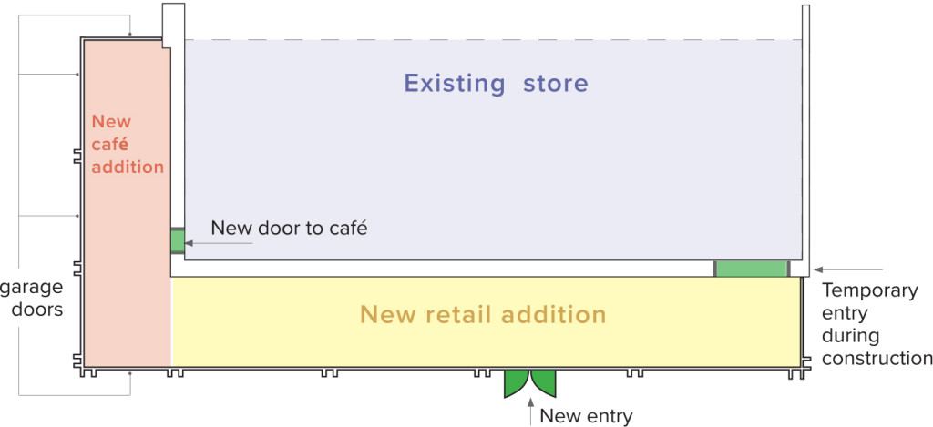 map of expanded store