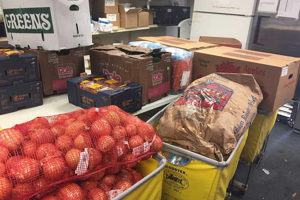 Produce delivered to the IFC