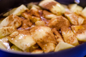 apples with cinnamon