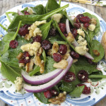 Spinach and Blue Cheese Salad