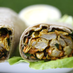 Tandoori Chicken & Sweet Potato Slaw Wrap
