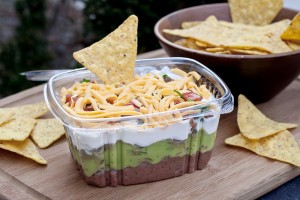 Tex Mex five layer dip