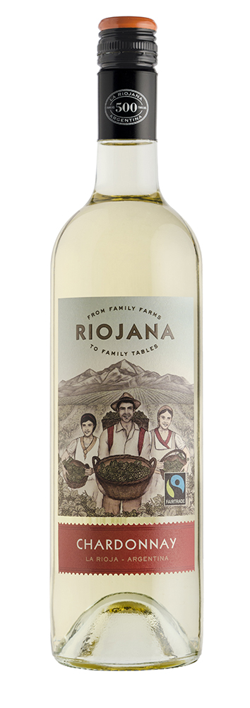 Riojana wine bottle, Chardonnay