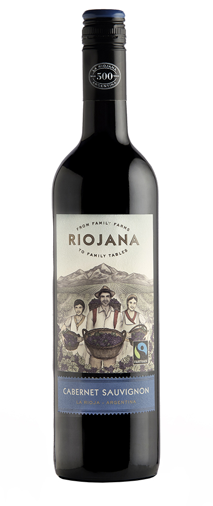 Riojana wine bottle, Cabernet Sauvignon