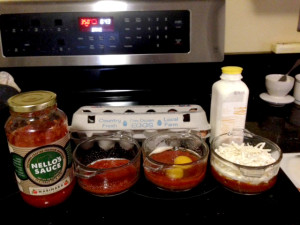 Italian Baked Eggs ingredients