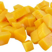 mango cut into chunks