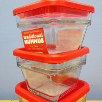 stack of glass containers with lids