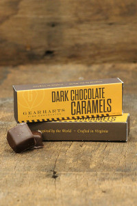 dark chocolate caramels