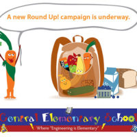 Carrot with lasso saying "there's a new round up campaign underway"