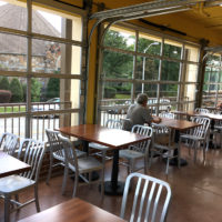 Southern Village patio cafe