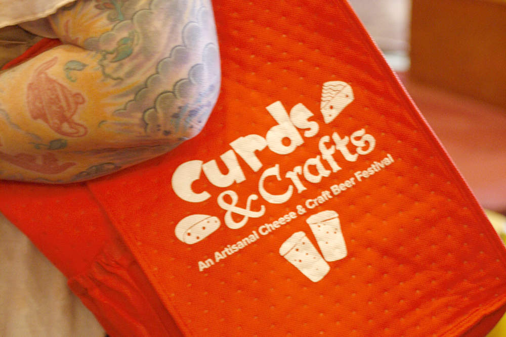 Curds & Crafts bag