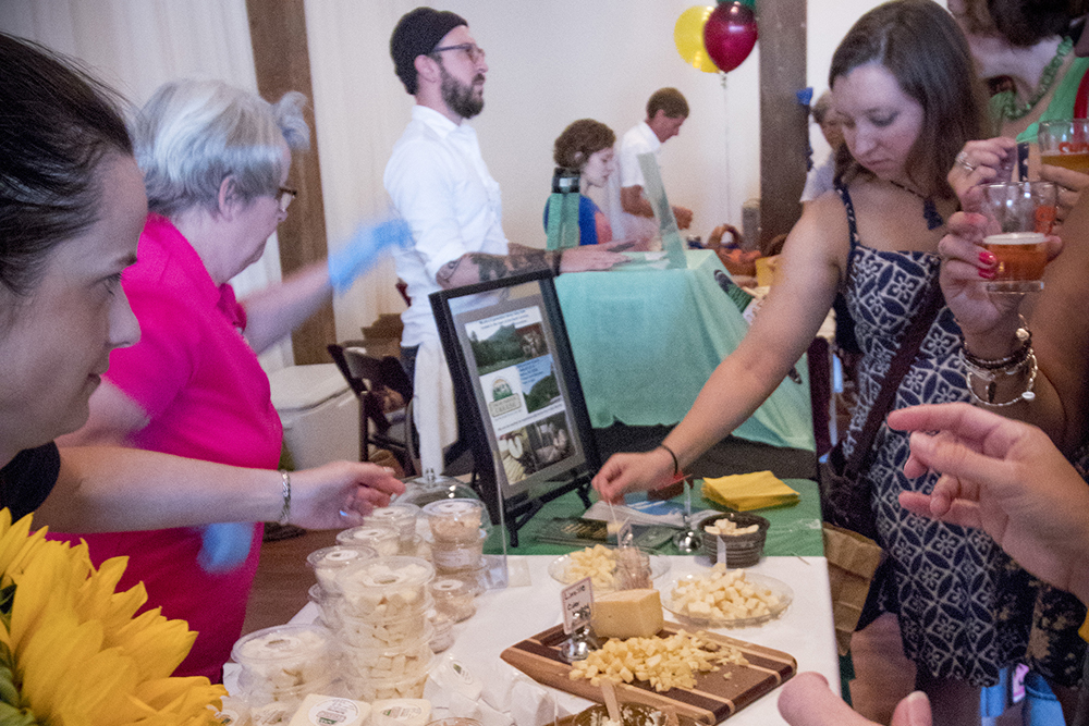 people eating at Curds & Crafts