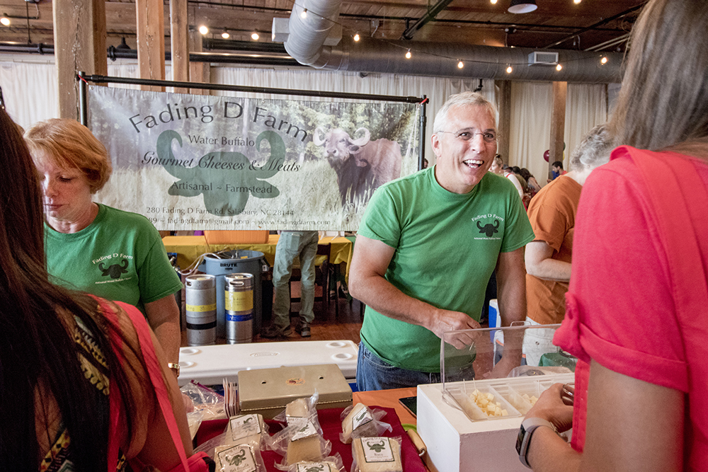 cheese-makers at Curds & Crafts
