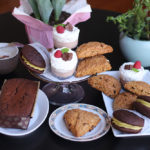 display of many pastries