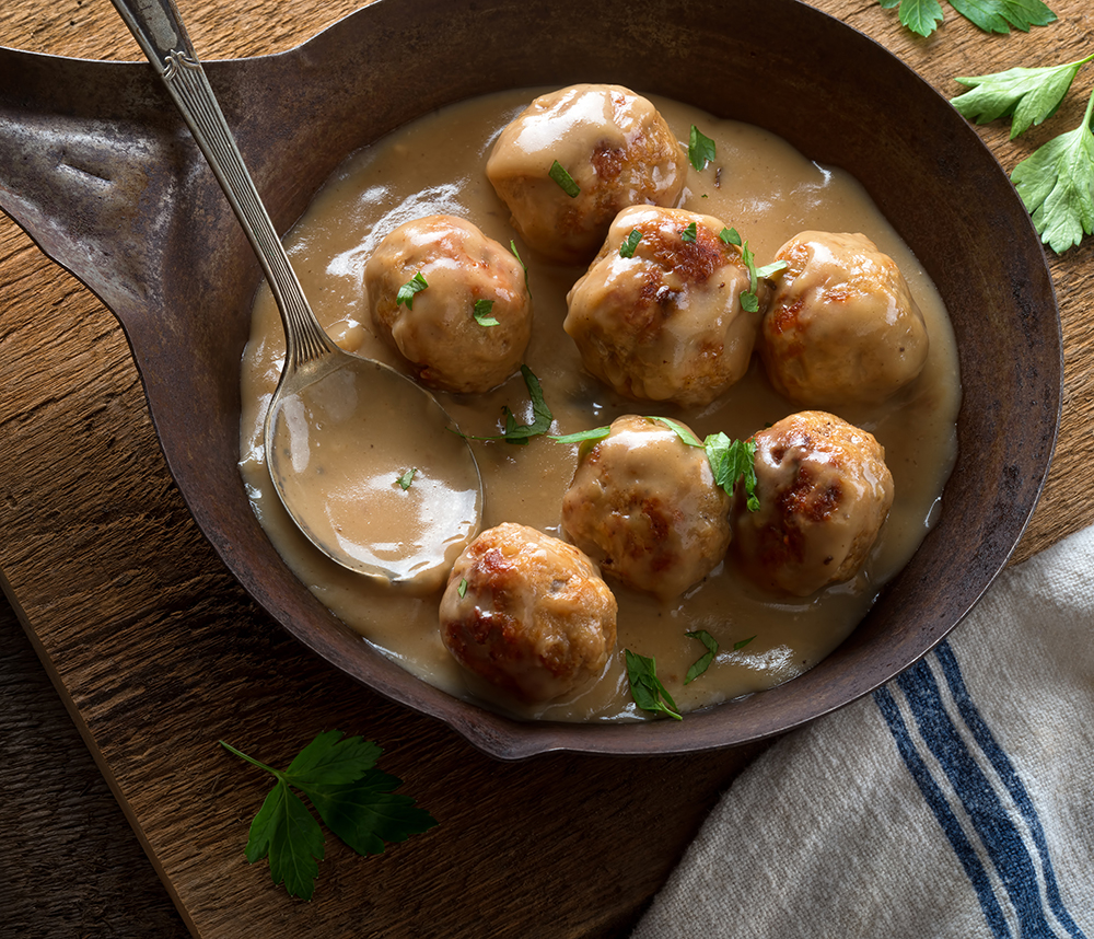 Lean Bean Meatballs with Greens n’ Rice Weaver Street Market