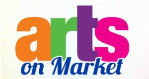 words that say "arts on market"