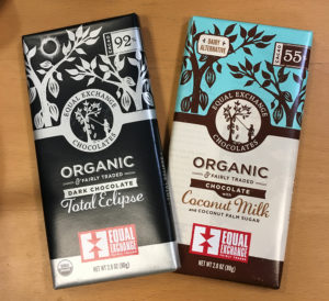 the two chocolate bars from the article