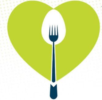 drawing of heart symbol with fork on top
