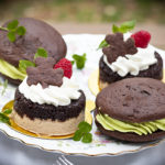 mini cheesecakes and whoopie pies