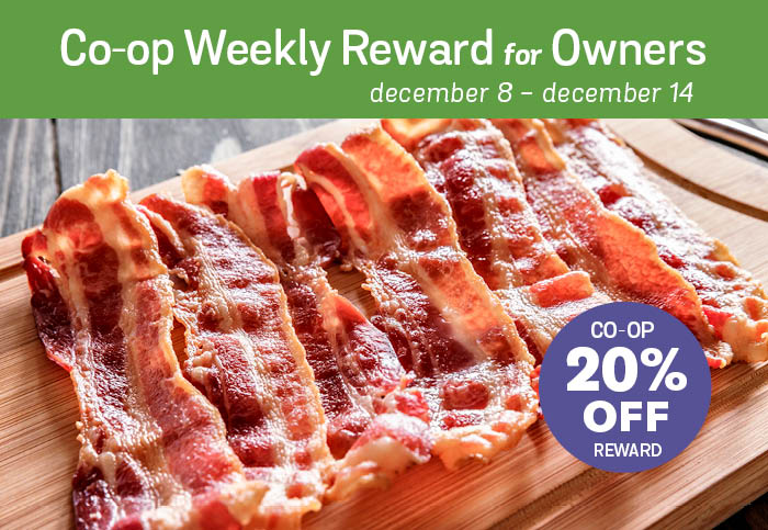 Owners 20% Off Bacon