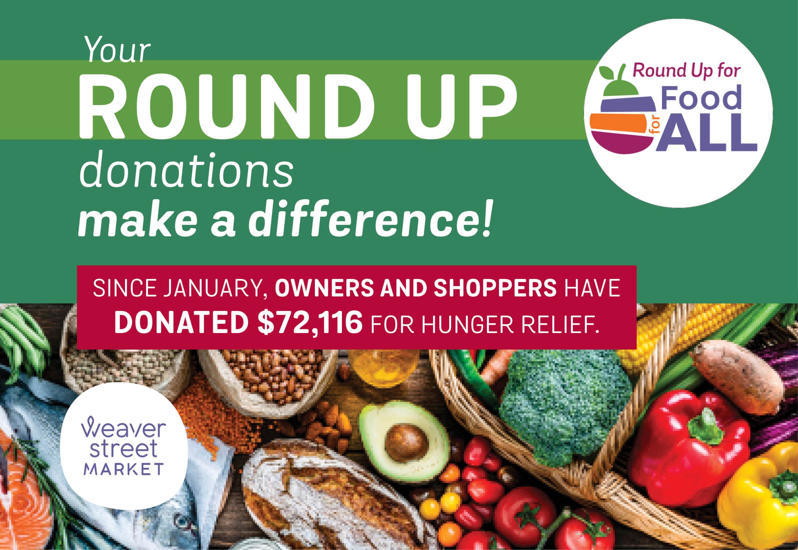 Thank you for Rounding Up!